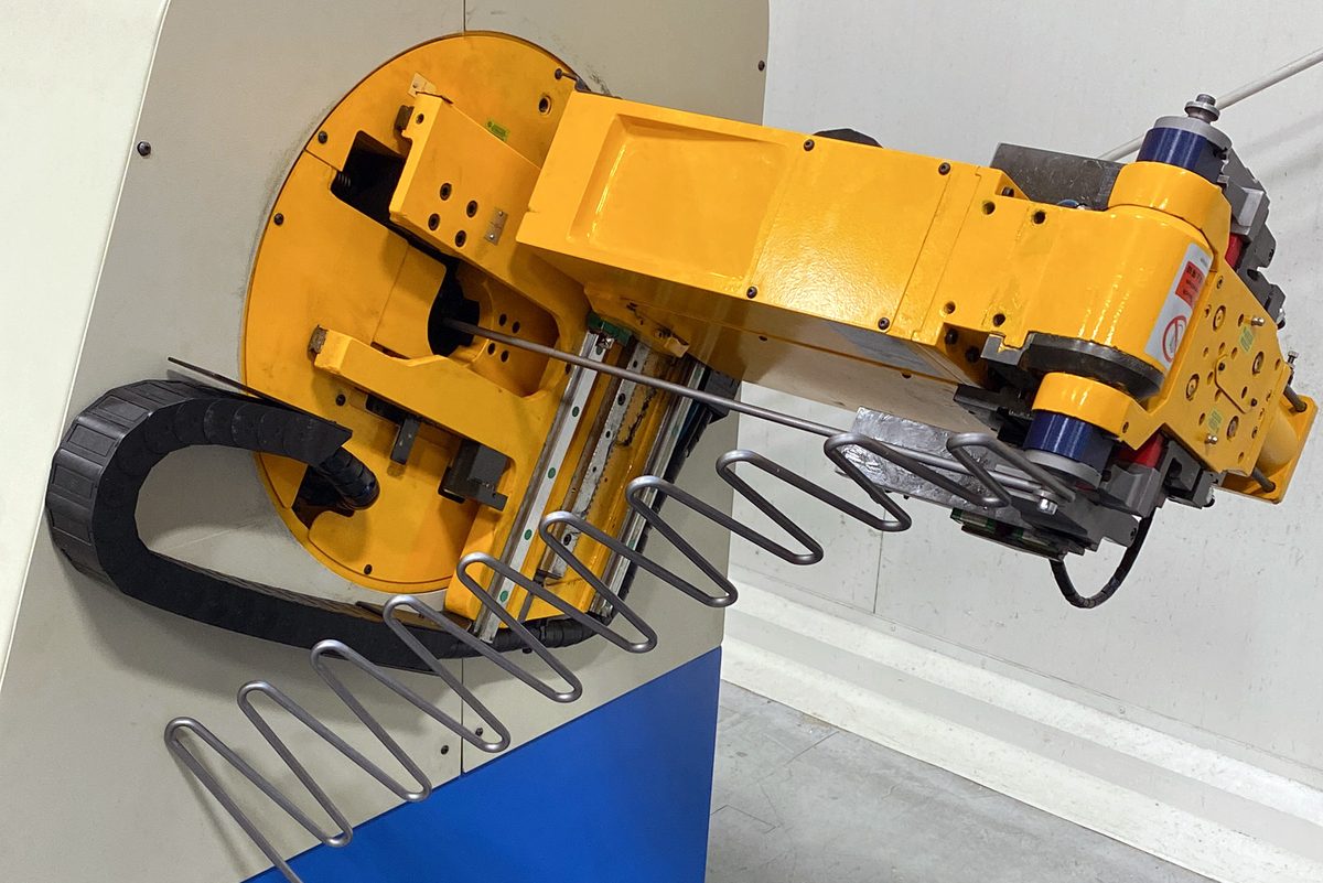 Gięcie rur CNC w AiFO Components