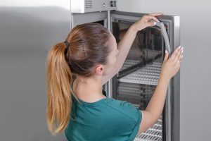 Montaż uszczelki w urządzeniu chłodniczym