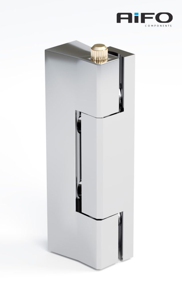 ZW-303 chrome plated hinge
