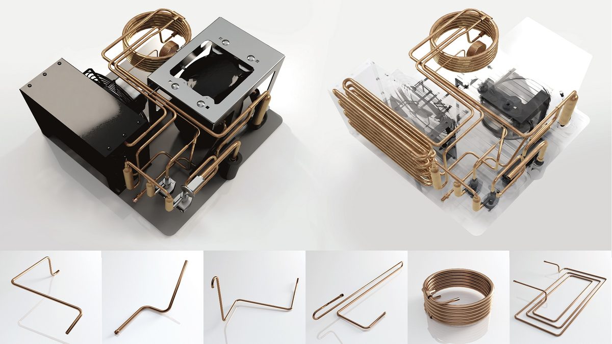 Gięcie rur miedzianych CNC – 2D i 3D