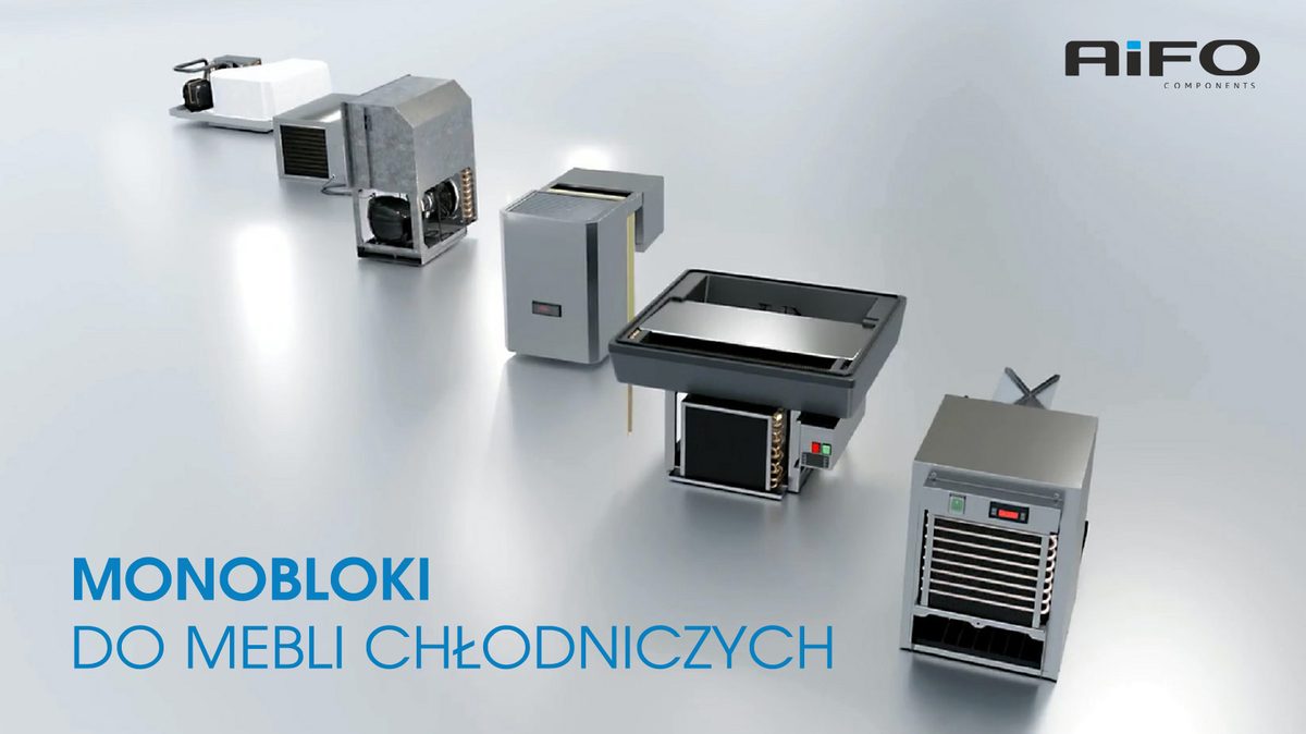 Monobloki chłodnicze na czynniku R290