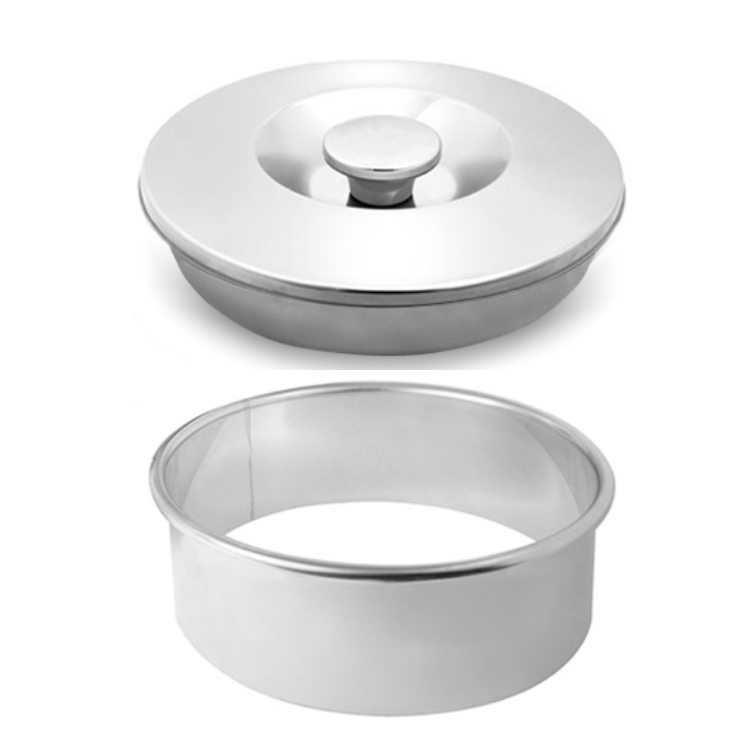 kołnierz z pokrywką (inox) KP-C-03 ECO