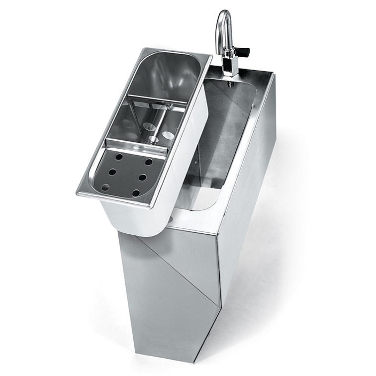 kompletny pojemnik do mycia sztućców (inox) KP-AVP-27121 SET