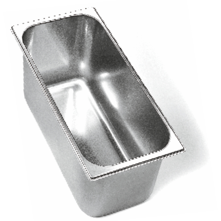kuweta do lodów 360x165x180 mm (inox) KZ-VG3618