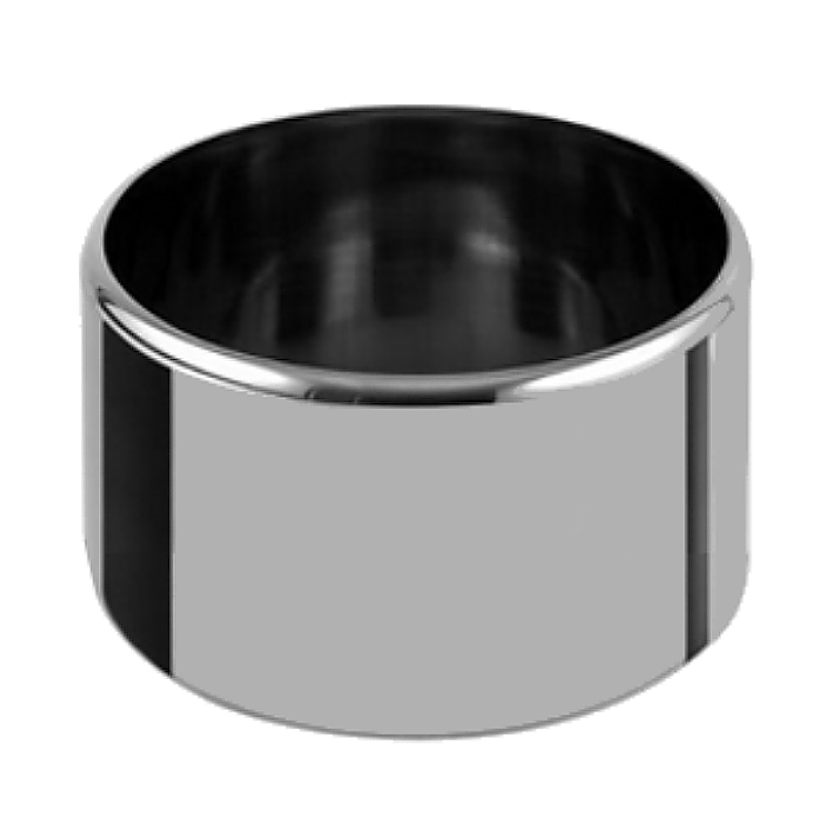 kuweta okrągła do lodów O200x125 mm (inox) KP-CP-20-125