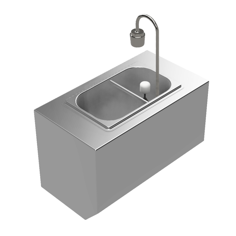 pojemnik do mycia gałkownic (165x265x140 mm) KP-LVPCA