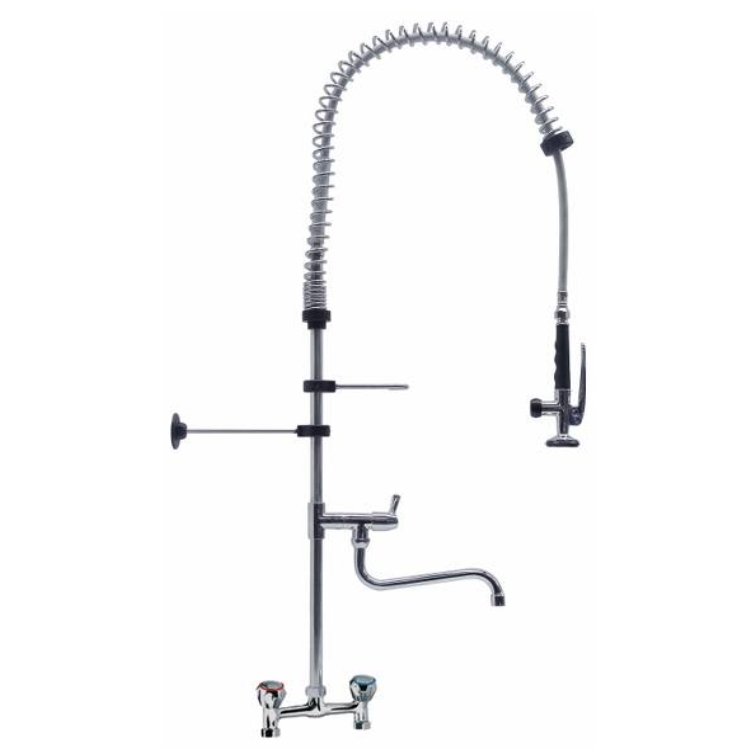 bateria stojąca dwuotworowa ze spryskiwaczem (1/2") AG-3/05FE