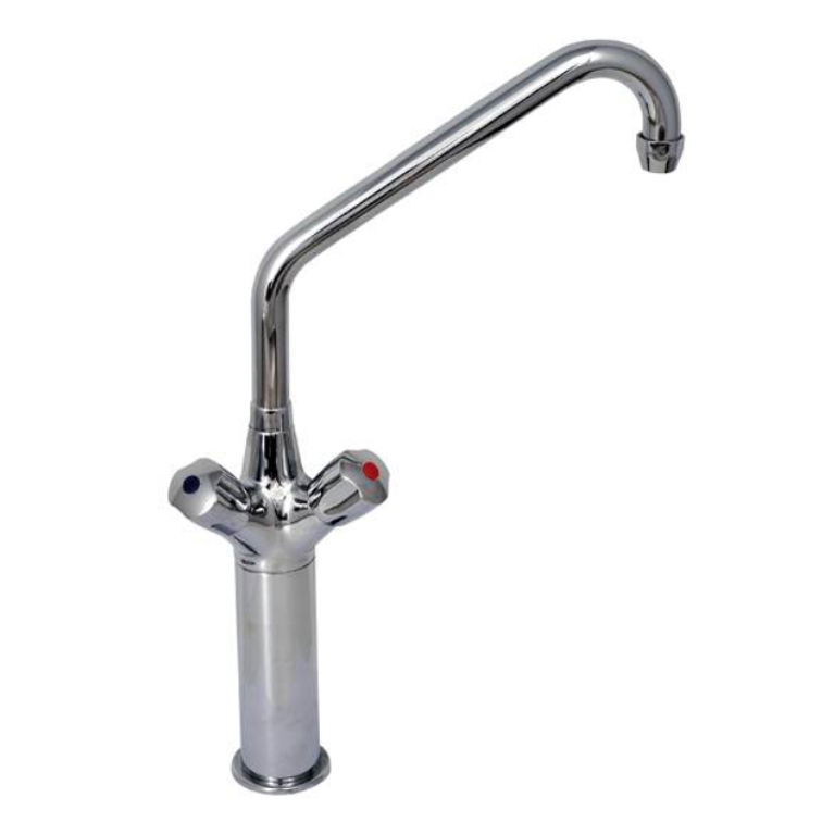 bateria stojąca kolumnowa z mieszaczem (wylewka L= 250 mm, H=550 mm, 3/4") AG-P253