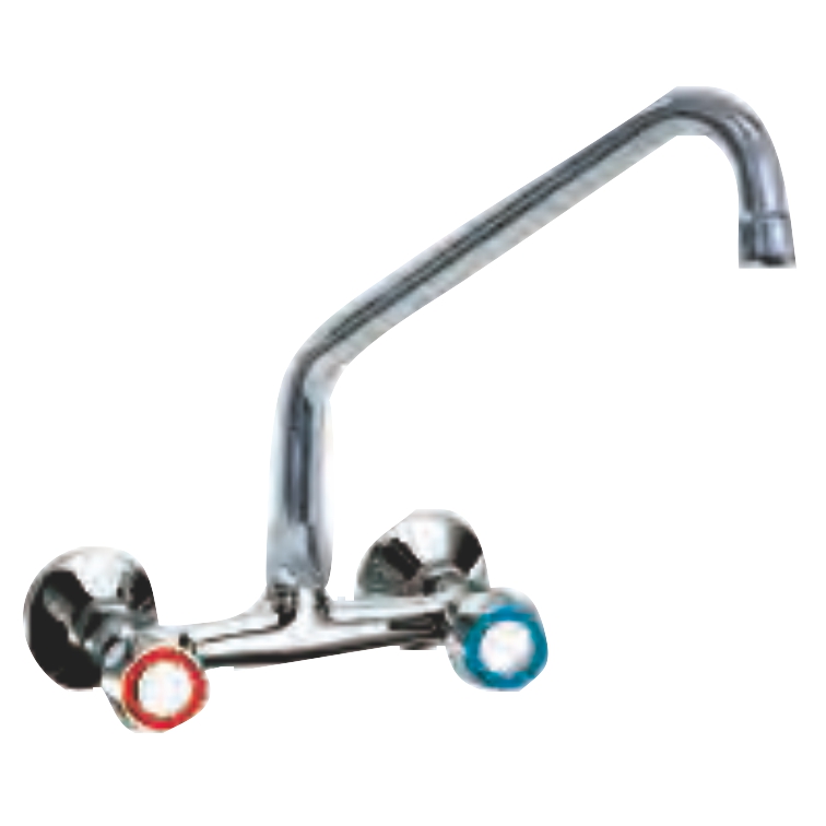 kran mieszający ścienny (wylewka L=200 mm, 1/2") AG-PA920