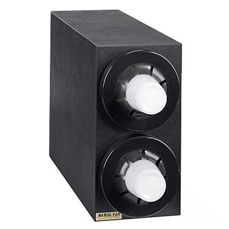dozownik kubków 2x O79-114 mm (czarny) DZ-C2952BK