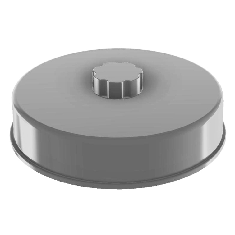 pokrywa podajnika talerzy Ø345 mm (szara) DZ-P1-1826G (O345)