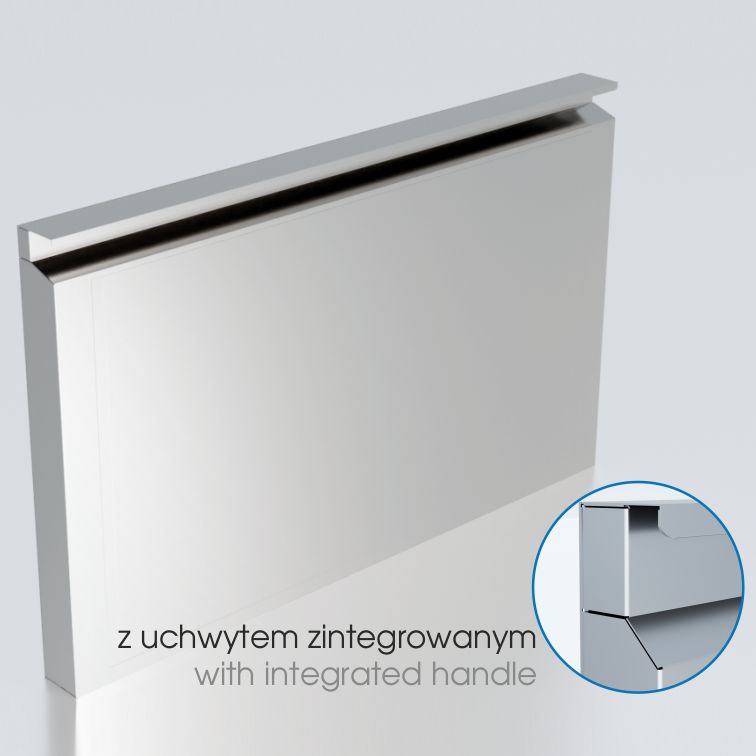 drzwi uchylne izolowane – inox DF-PS2