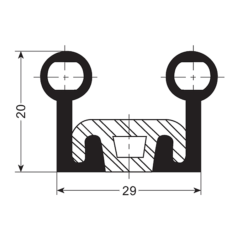 uszczelka E.P.D.M. UK-2310