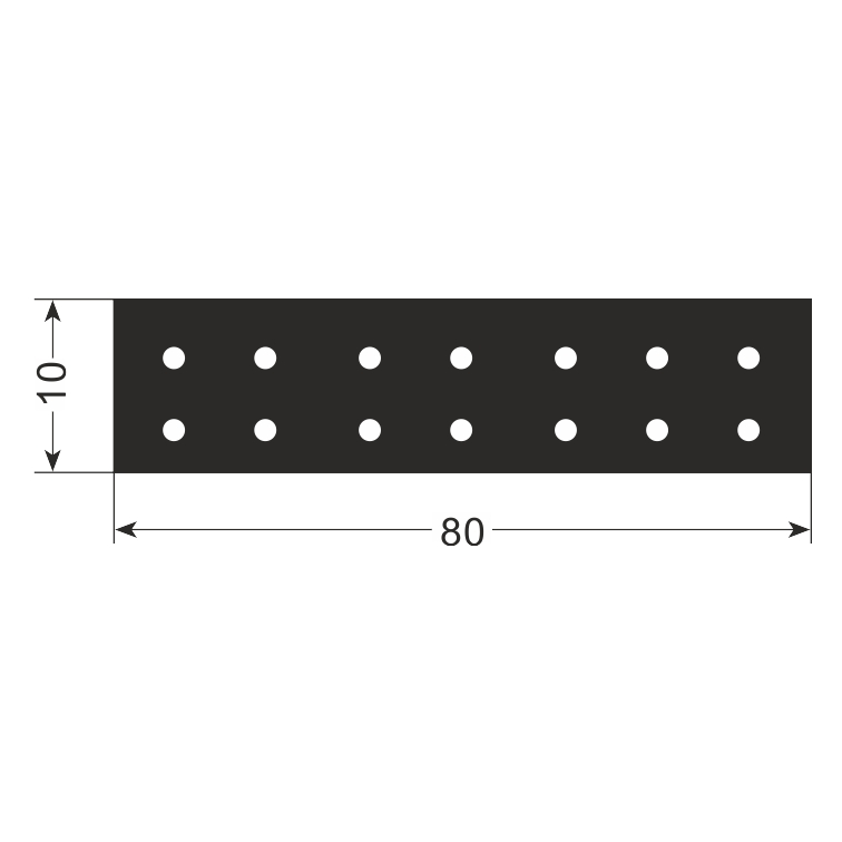 uszczelka piankowa UK-80x10P