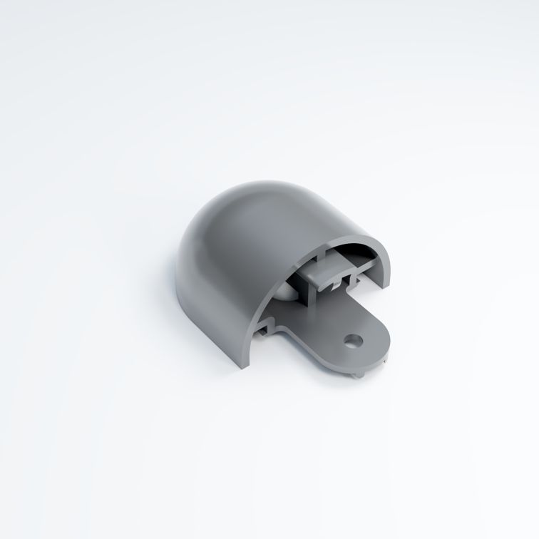 zaślepka odbojnika PS-BUP50C GREY