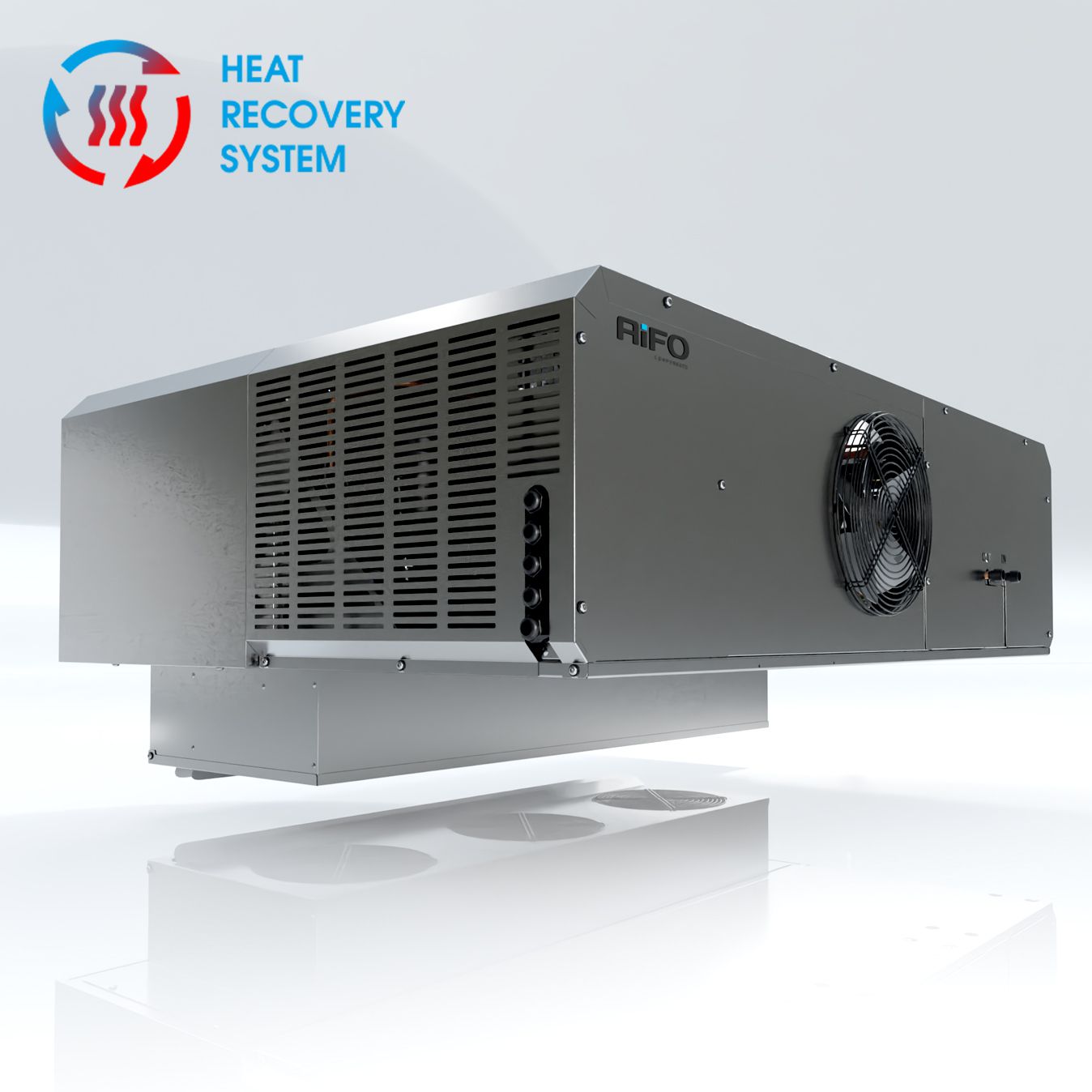 monobloki do komór mroźniczych (R290, -25°C / -15°C) – sufitowy, waterloop MBP-KOS-L-SW