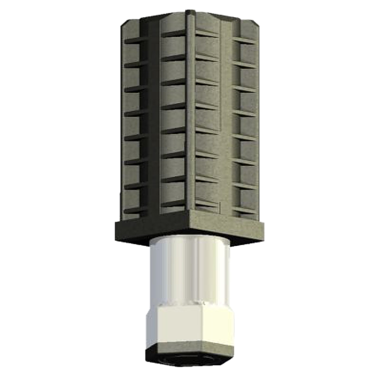 noga regulowana (40x40 mm) SR-40x40PI1,5 szara