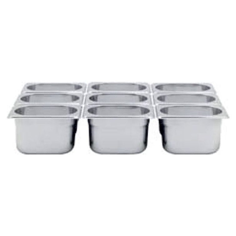 pojemnik gastronomiczny 176x108x100 mm (inox) KZ-GN1910 S
