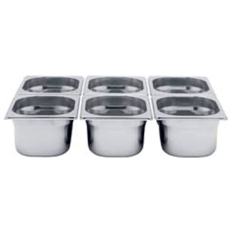 pojemnik gastronomiczny 176x162x200 mm (inox) KZ-GN1620