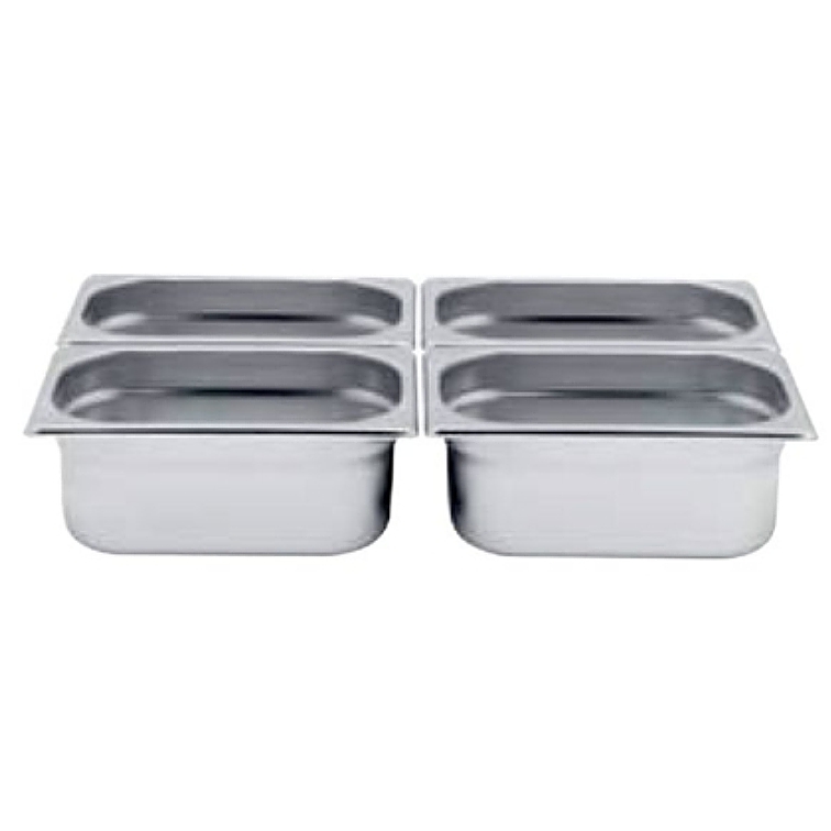 pojemnik gastronomiczny 265x162x200 mm (inox) KZ-GN1420