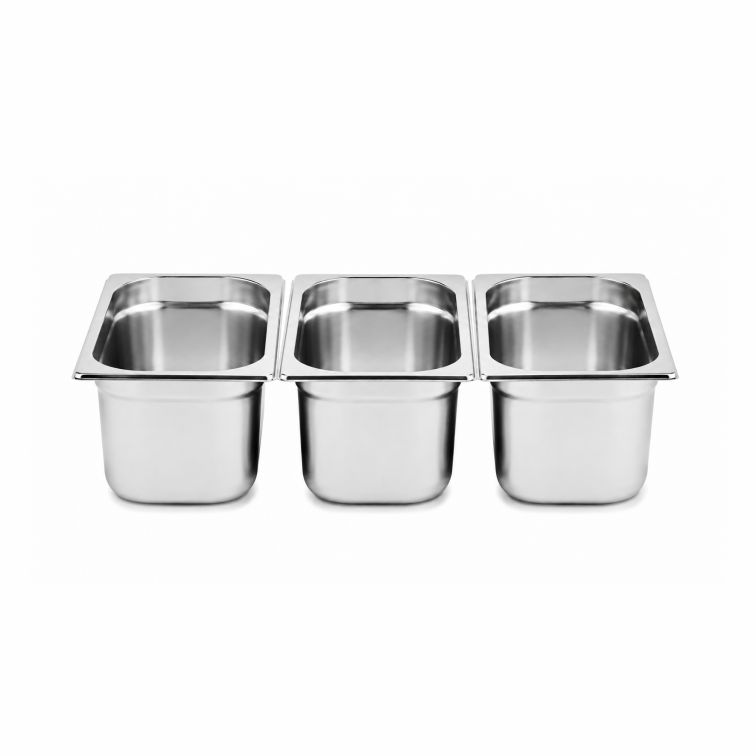 pojemnik gastronomiczny 325x176x100 mm (AISI-201) KZ-GN1310 S_