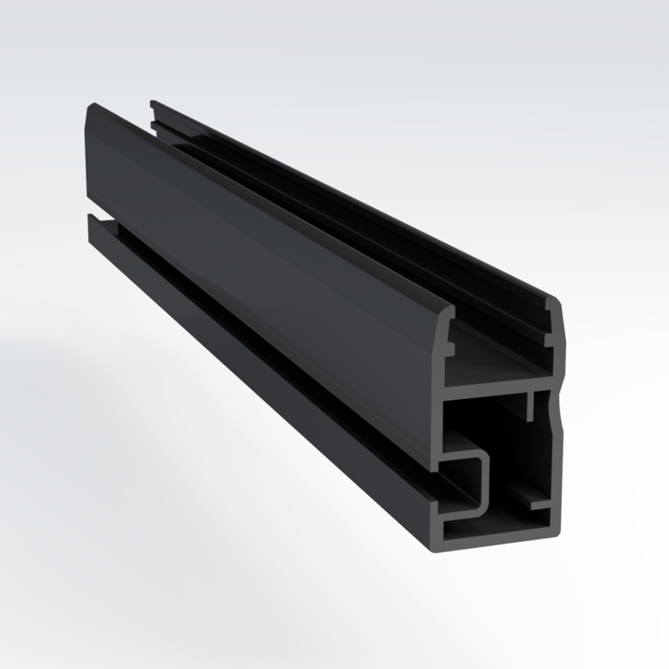 profil PU-DRM czarny (3m)