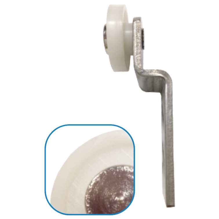 rolka przednia (nylon/inox/bezkulkowe) PR-C-7041