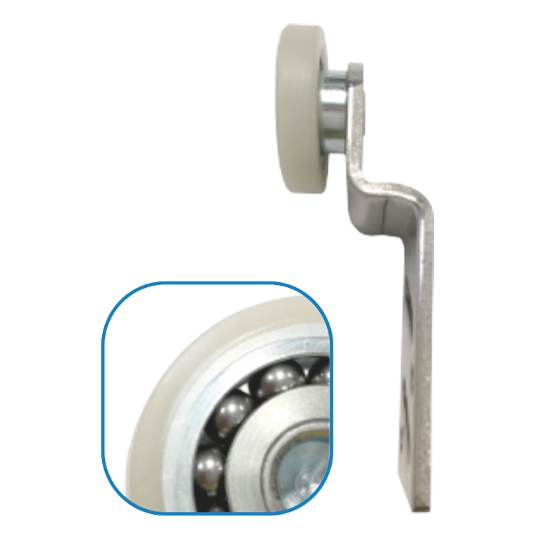 rolka przednia (nylon/inox/kulkowe) PR-C-8041