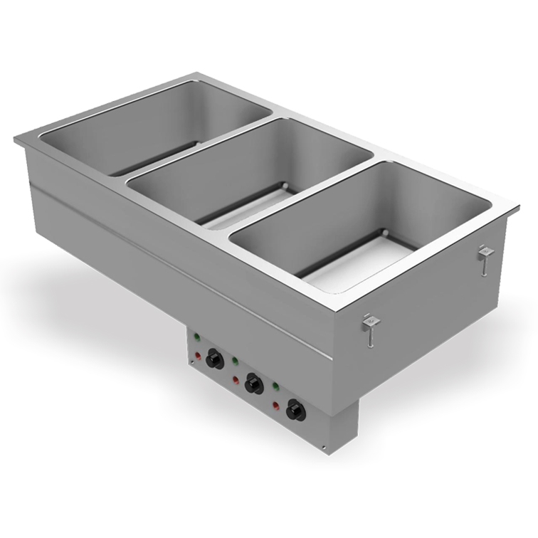 bemar grzewczy wielokomorowy 1069x590x410 mm KZ-BME-CW-3/1 K