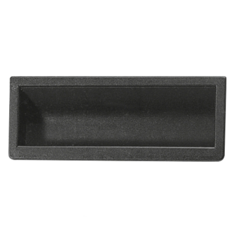 uchwyt wpuszczany (ABS) UT-68P czarny