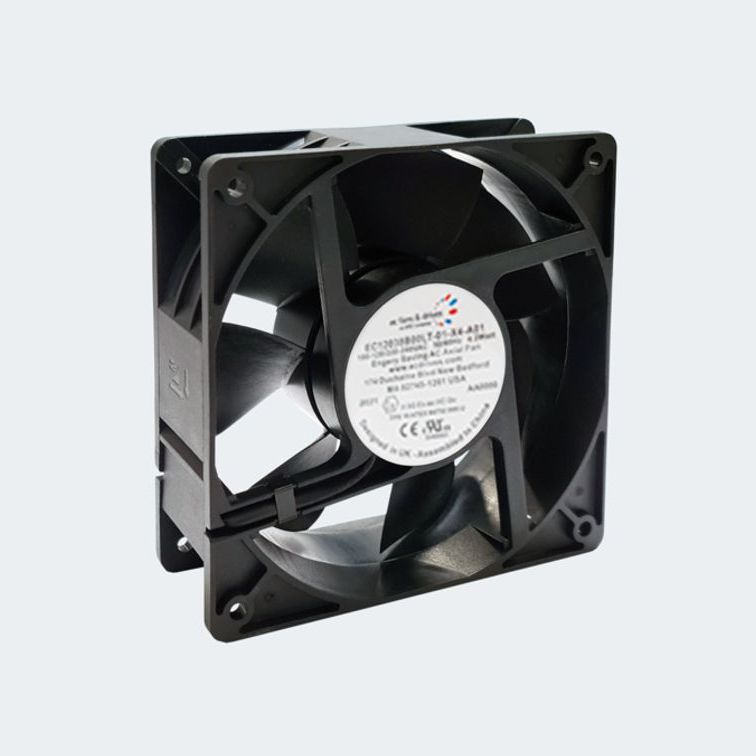 wentylator osiowy EC o wymiarach 120x120x38 mm – różne modele WT-EC120x38