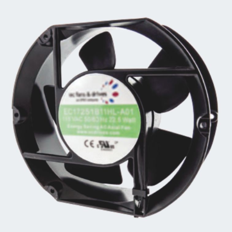 wentylator osiowy EC o wymiarach 172x152x51 mm – różne modele WT-EC172x152x51
