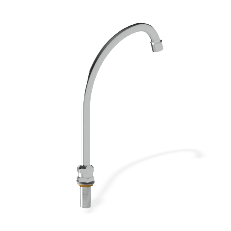 rurka wylewowa z przyłączem gwintowanym (H=275 mm, 1/2") AG-170T(D)