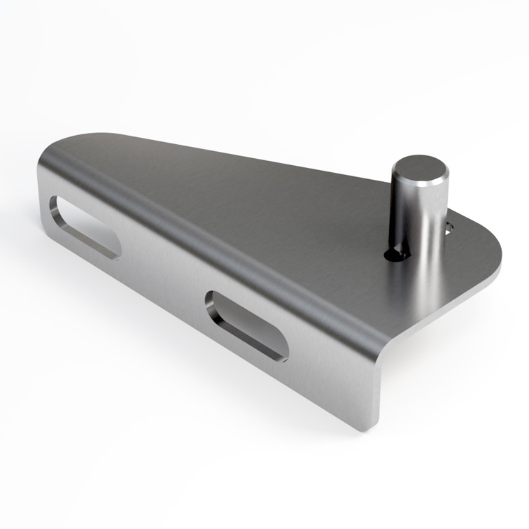 zawias dolny (inox) lewy ZW-PU23BL