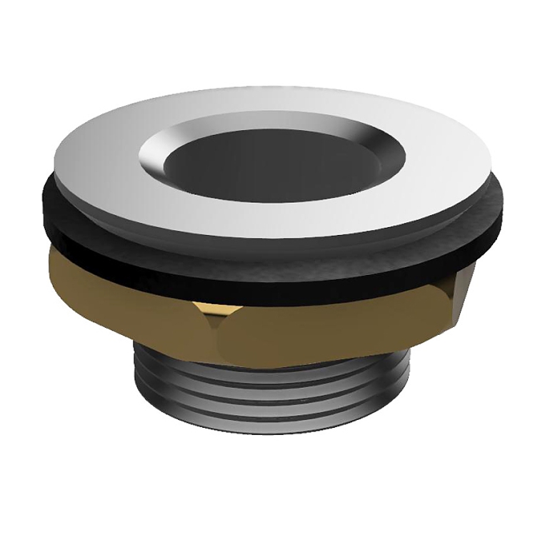 korek spustowy 1/2" (L=16 mm) reg. imbus KZ-KO10iK INOX