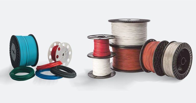 Different types of heating cables