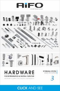 Grafika przedstawiająca okładkę katalogu Hardware z przyciskiem do pobrania.